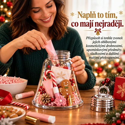 🎁 DIY vánoční dárková krabička se zvonečkem – Proměňte malé dárky v jedno velké překvapení 🎄