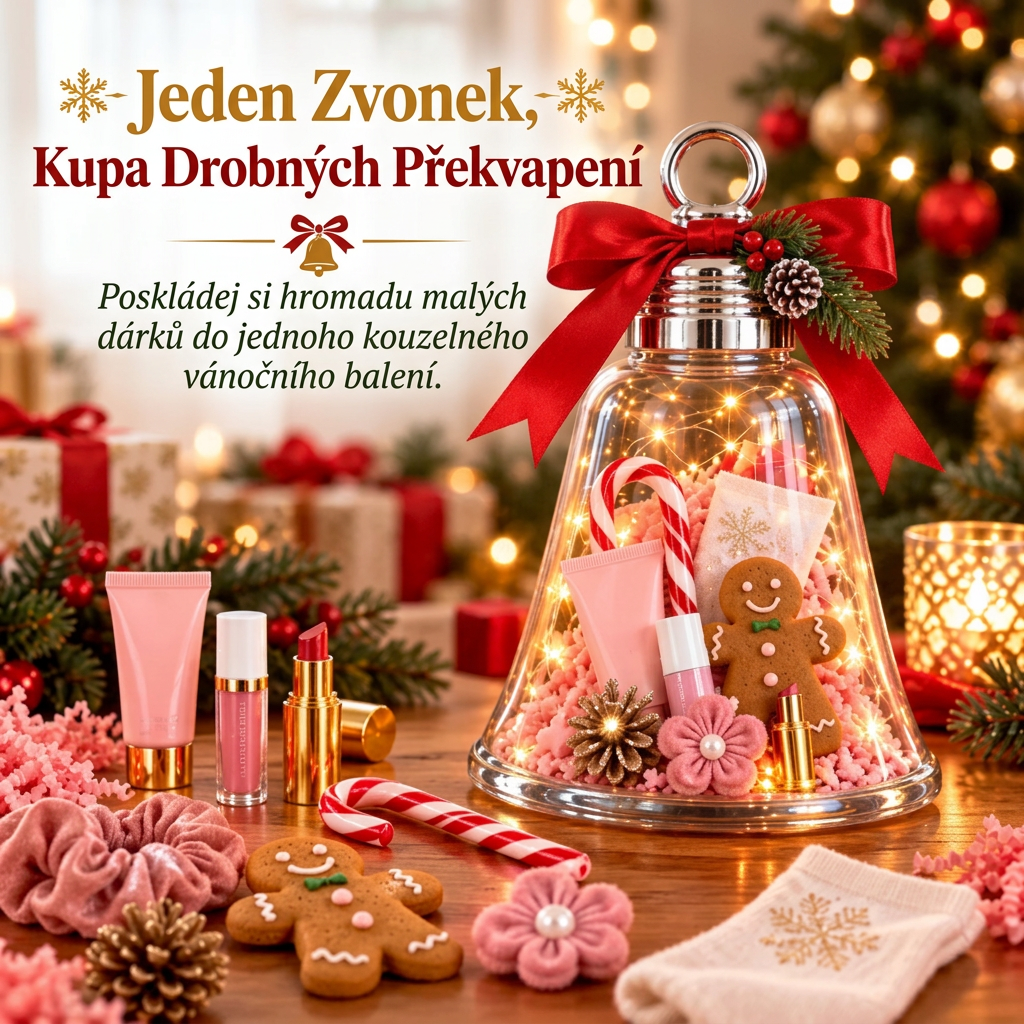 🎁 DIY vánoční dárková krabička se zvonečkem – Proměňte malé dárky v jedno velké překvapení 🎄