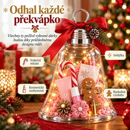 🎁 DIY vánoční dárková krabička se zvonečkem – Proměňte malé dárky v jedno velké překvapení 🎄